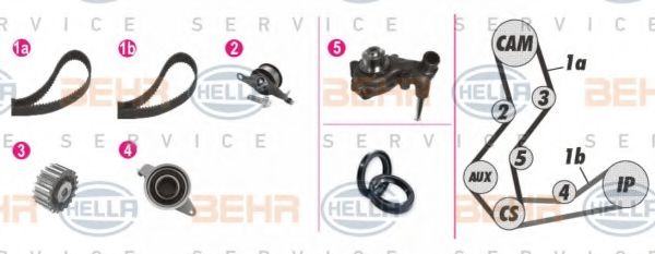 BEHR HELLA SERVICE 8MP 376 806-811