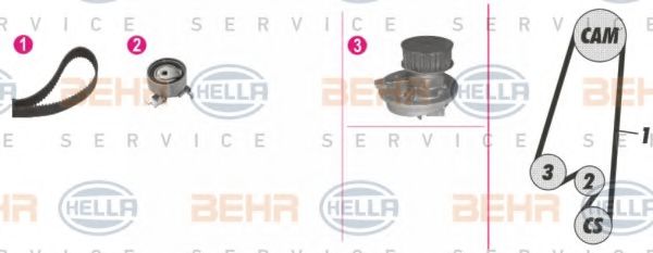 BEHR HELLA SERVICE 8MP 376 807-891