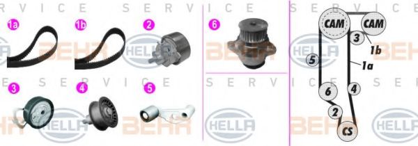 BEHR HELLA SERVICE 8MP 376 811-811