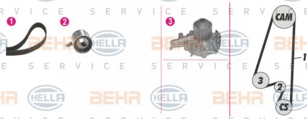 BEHR HELLA SERVICE 8MP 376 811-891