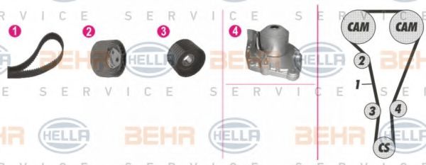 BEHR HELLA SERVICE 8MP 376 812-851