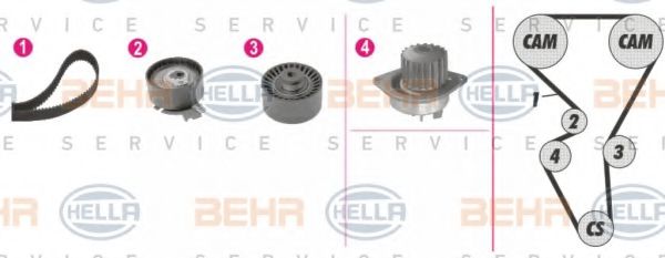 BEHR HELLA SERVICE 8MP 376 812-861