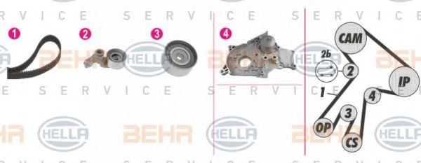 BEHR HELLA SERVICE 8MP 376 813-851