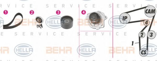 BEHR HELLA SERVICE 8MP 376 814-871