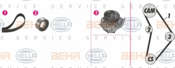 BEHR HELLA SERVICE 8MP 376 815-811