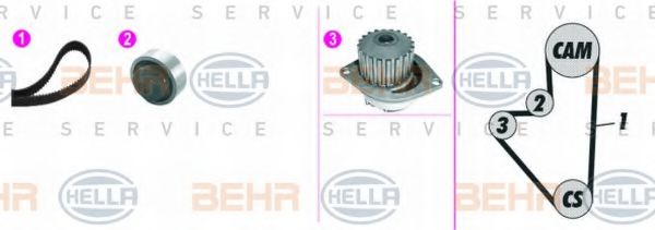 BEHR HELLA SERVICE 8MP 376 815-831