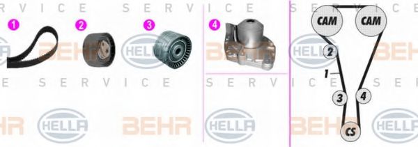 BEHR HELLA SERVICE 8MP 376 816-861