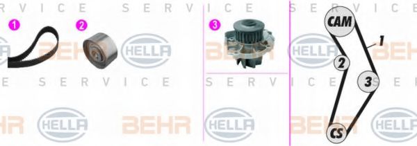 BEHR HELLA SERVICE 8MP 376 817-801