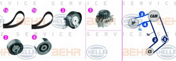 BEHR HELLA SERVICE 8MP 376 818-831