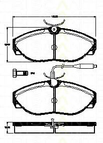 TRISCAN 8110 10554