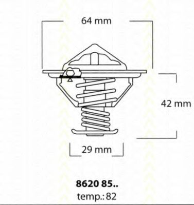 TRISCAN 8620 8582