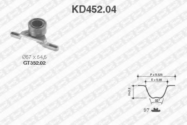 SNR KD452.04