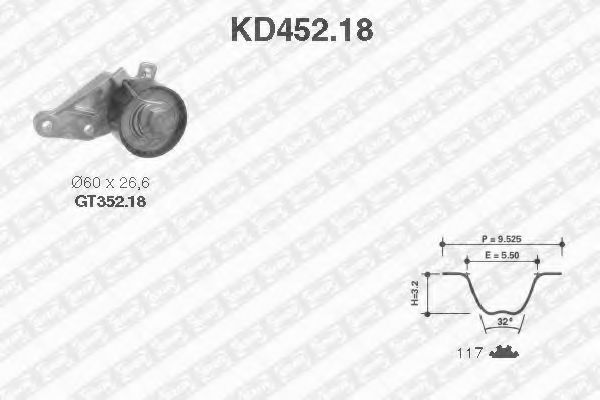 SNR KD452.18