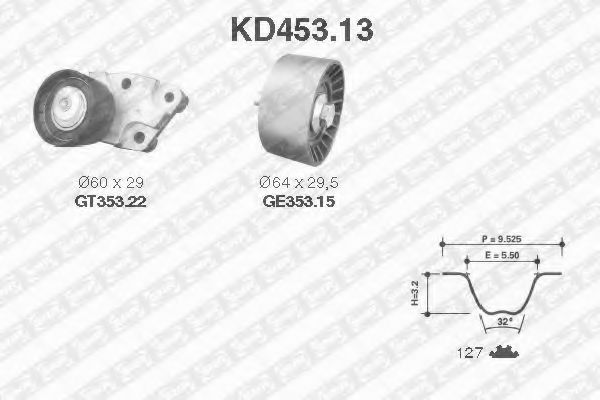 SNR KD453.13