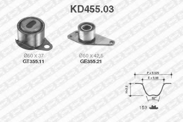 SNR KD455.03