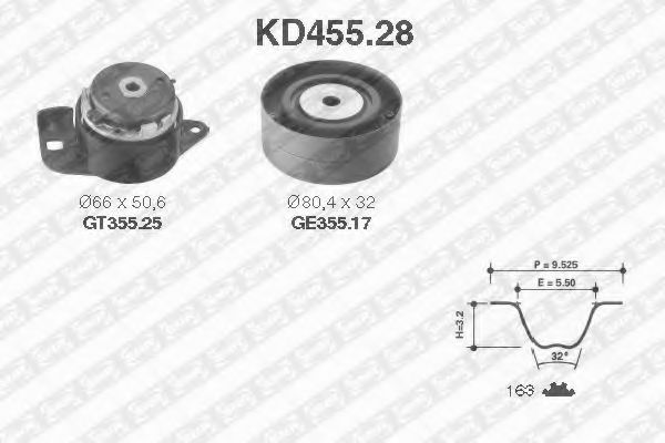 SNR KD455.28