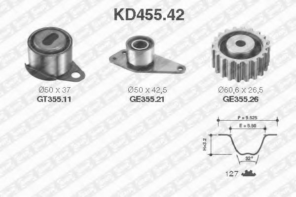 SNR KD455.42