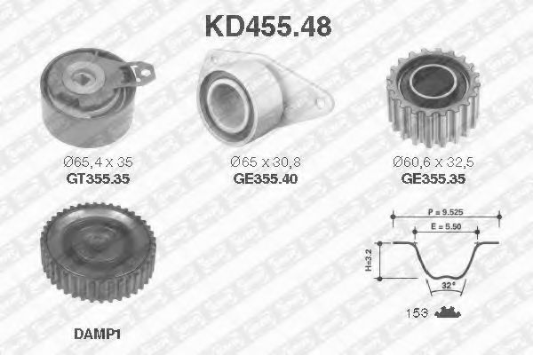 SNR KD455.48