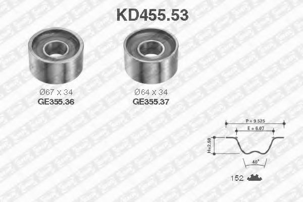 SNR KD455.53