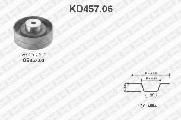 SNR KD457.06