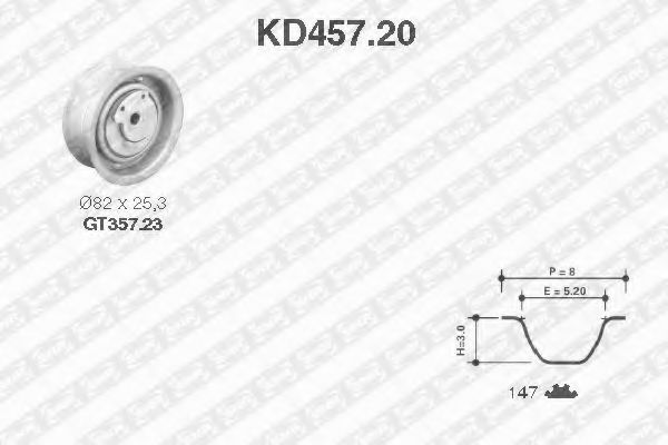 SNR KD457.20