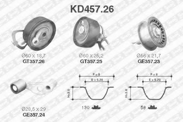 SNR KD457.26