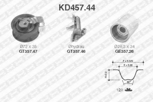 SNR KD457.44