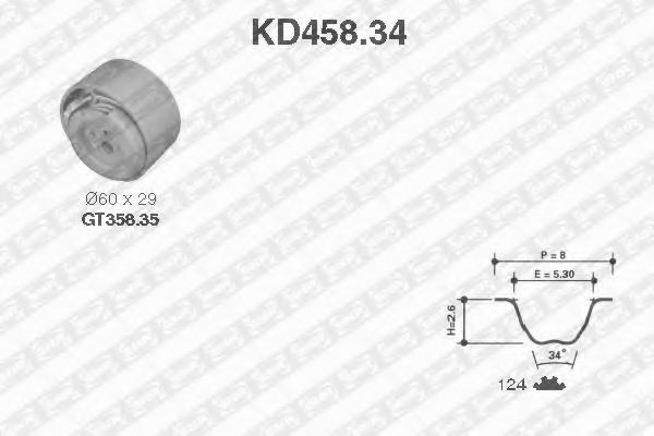 SNR KD458.34