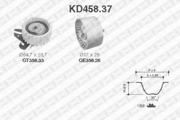 SNR KD458.37