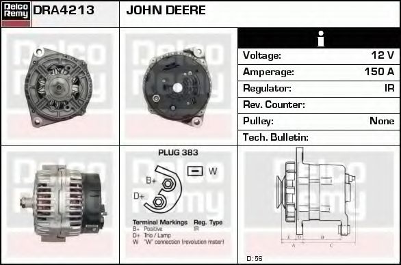 DELCO REMY DRA4213