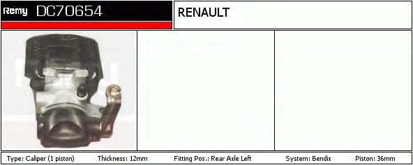 DELCO REMY DC70637