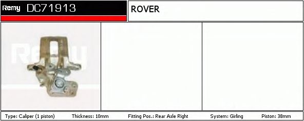 DELCO REMY DC71913