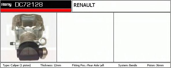 DELCO REMY DC72128