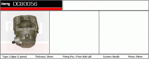 DELCO REMY DC80056