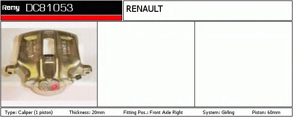 DELCO REMY DC81053