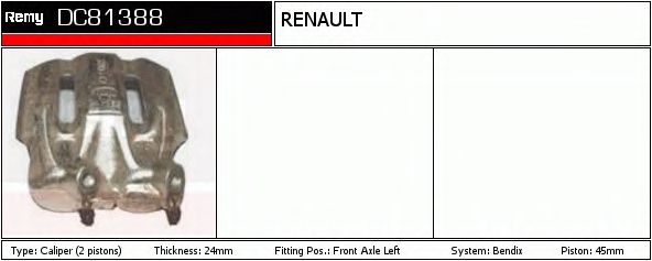 DELCO REMY DC81384