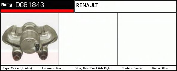 DELCO REMY DC81842