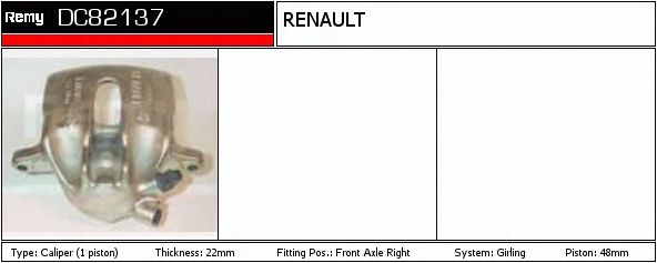 DELCO REMY DC82137