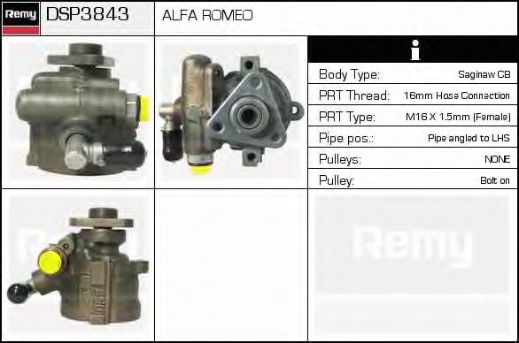 DELCO REMY DSP3843