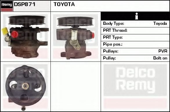 DELCO REMY DSP871