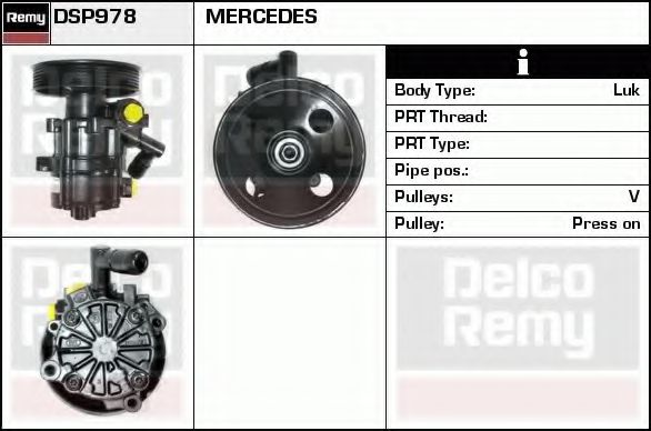 DELCO REMY DSP978