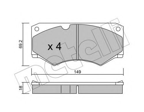 METELLI 22-0014-4