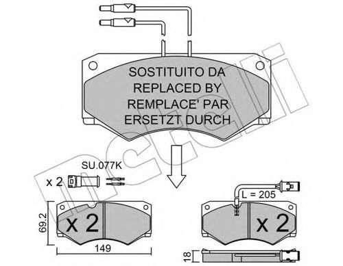 METELLI 22-0014-5