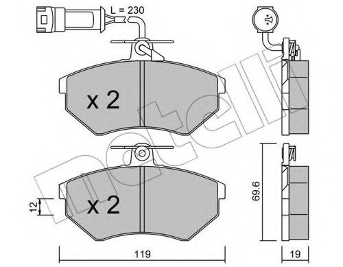 METELLI 22-0050-3