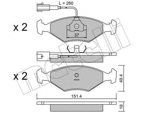 METELLI 22-0057-1