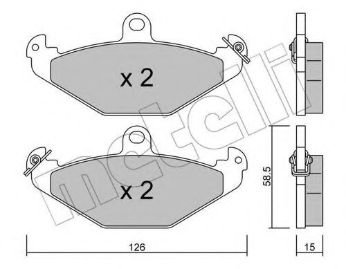 METELLI 22-0165-0