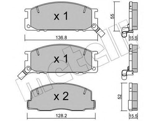 METELLI 22-0280-0