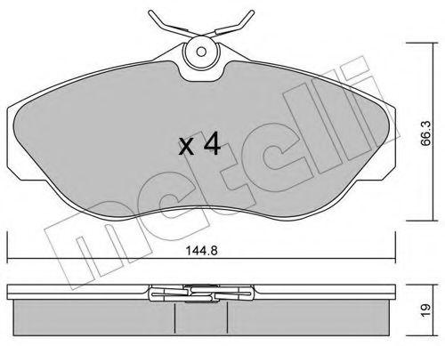 METELLI 22-0350-0