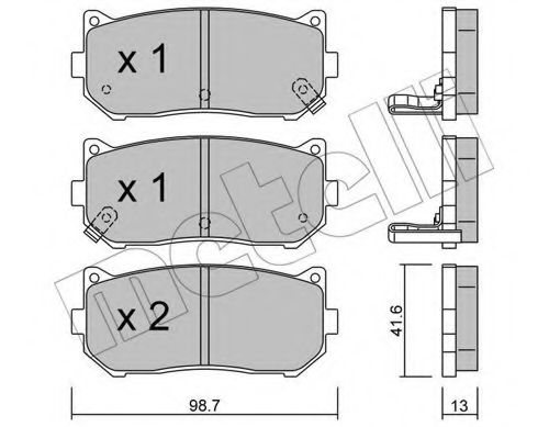 METELLI 22-0372-0