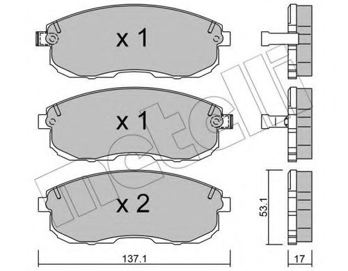 METELLI 22-0404-0